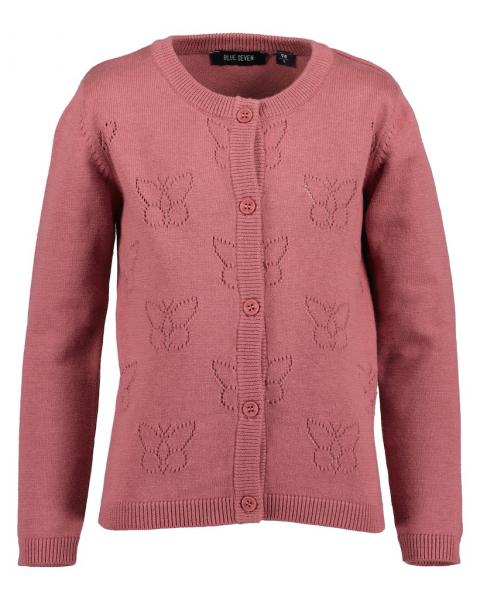 Strickjacke Schmetterling rosa 122